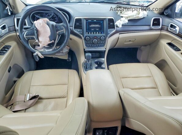 1C4RJFBG0JC426711 2018 JEEP GRAND Белый Вид панели приборов