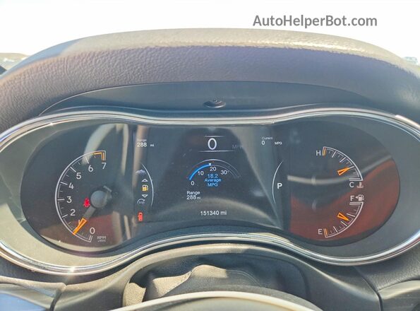1C4RJFBG0KC788491 2019 JEEP GRAND White Instrument cluster view