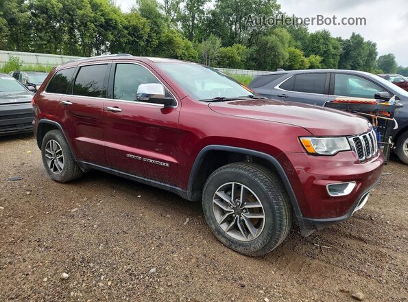 1C4RJFBG0KC810022 2019 JEEP GRAND Maroon Delantero derecho