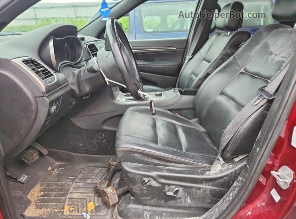 1C4RJFBG0KC810022 2019 JEEP GRAND Maroon Vista interior delantera