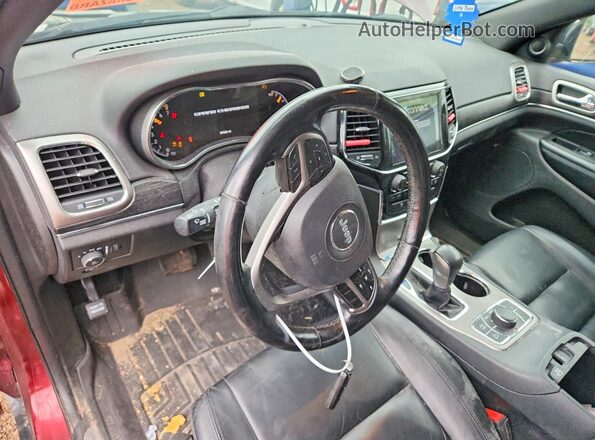1C4RJFBG0KC810022 2019 JEEP GRAND Maroon Vista del salpicadero