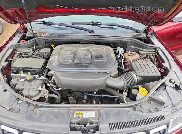 1C4RJFBG0KC810022 2019 JEEP GRAND Maroon Vista del compartimento del motor