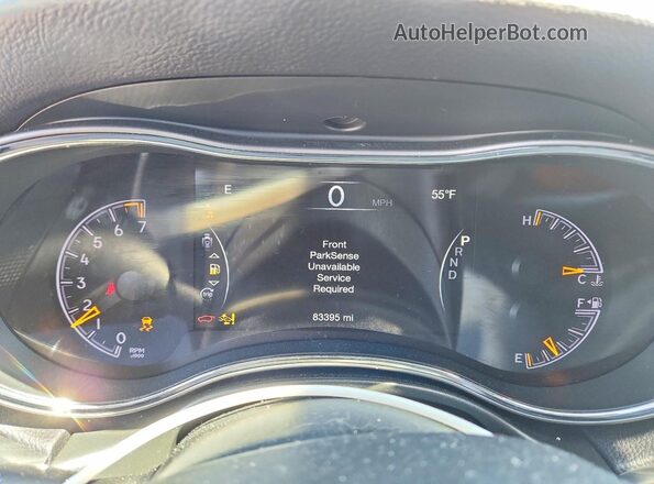 1C4RJFBG0LC304577 2020 JEEP GRAND Синий Вид щитка приборов