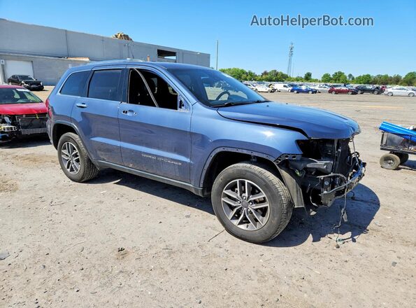1C4RJFBG0LC304577 2020 JEEP GRAND Синий Передняя правая четверть