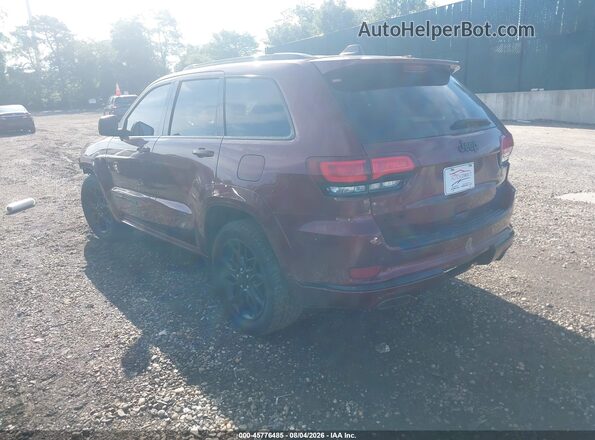 1C4RJFBG0MC652106 2021 JEEP GRAND CHEROKEE Red Tył lewy
