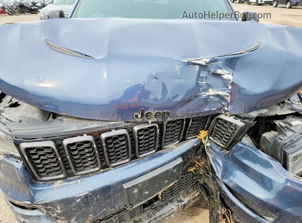 1C4RJFBG0MC685056 2021 JEEP GRAND Blue Vista del compartimento del motor