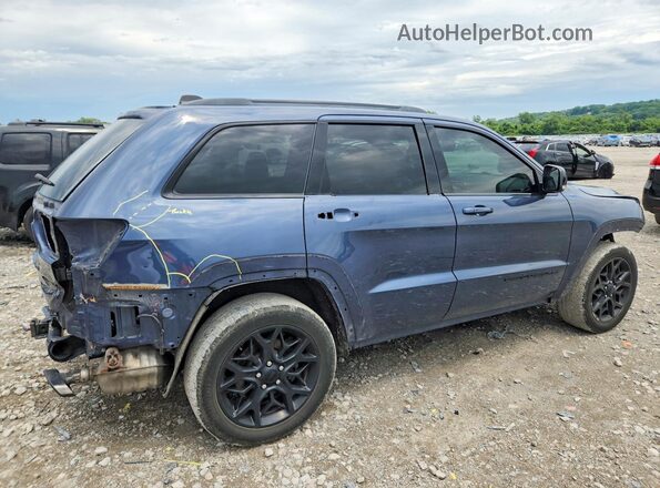 1C4RJFBG0MC726933 2021 JEEP GRAND Blue Задня права чверть
