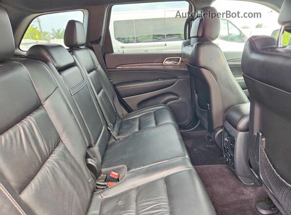 1C4RJFBG1GC414981 2016 JEEP GRAND Серебряный Вид задней части салона