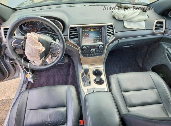1C4RJFBG1GC414981 2016 JEEP GRAND Серебряный Вид панели приборов