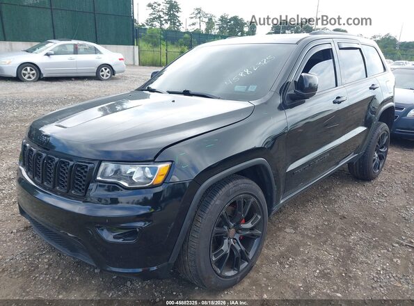 1C4RJFBG1HC873770 2017 JEEP GRAND CHEROKEE Черный Передняя левая четверть