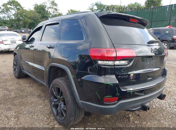 1C4RJFBG1HC873770 2017 JEEP GRAND CHEROKEE Черный Задняя левая четверть