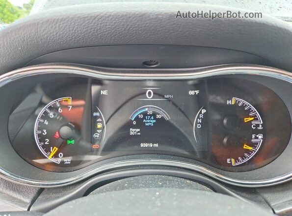 1C4RJFBG1JC183362 2018 JEEP GRAND Черный Вид щитка приборов