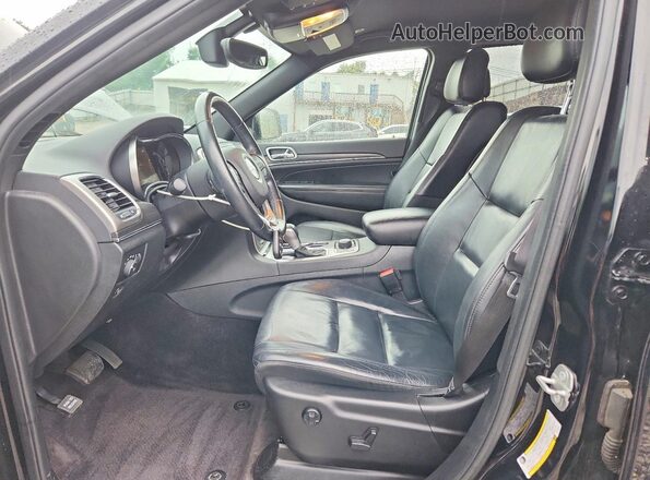 1C4RJFBG1JC183362 2018 JEEP GRAND Черный Вид салона спереди