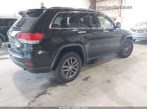 1C4RJFBG1JC321191 2018 JEEP GRAND CHEROKEE Черный Задняя правая четверть
