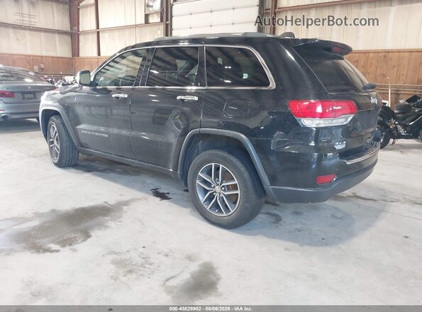 1C4RJFBG1JC321191 2018 JEEP GRAND CHEROKEE Черный Задняя левая четверть