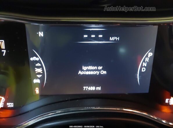 1C4RJFBG1JC321191 2018 JEEP GRAND CHEROKEE Черный Вид задних сидений