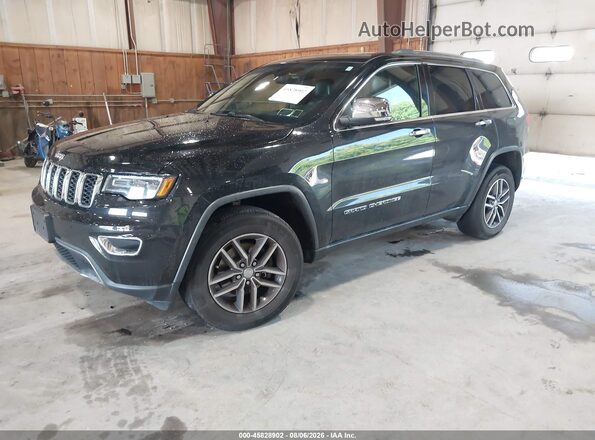 1C4RJFBG1JC321191 2018 JEEP GRAND CHEROKEE Черный Передняя левая четверть