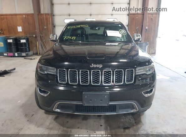 1C4RJFBG1JC321191 2018 JEEP GRAND CHEROKEE Черный Вид спереди