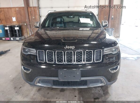 1C4RJFBG1JC321191 2018 JEEP GRAND CHEROKEE Черный Вид щитка приборов