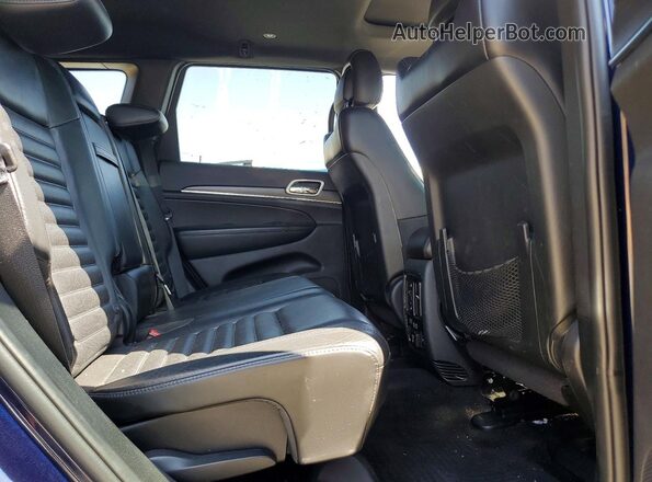 1C4RJFBG1JC373355 2018 JEEP GRAND Blue Вид задньої частини салону