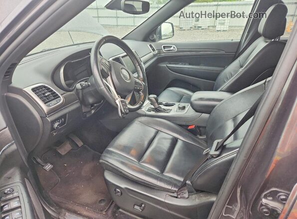 1C4RJFBG1JC433098 2018 JEEP GRAND Gray Вид салону спереду