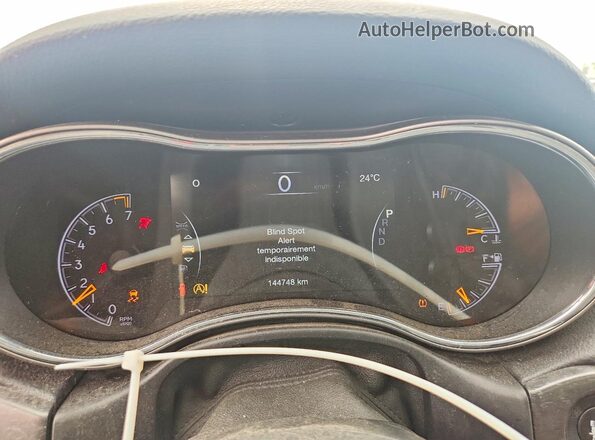 1C4RJFBG1JC493334 2018 JEEP GRAND White Instrument cluster view