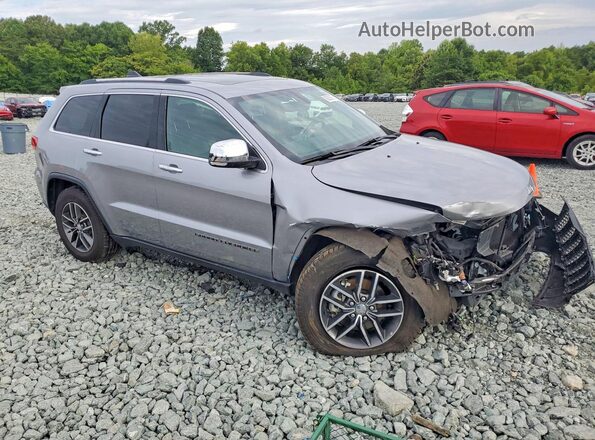 1C4RJFBG1JC502730 2018 JEEP GRAND Серебряный Передняя правая четверть