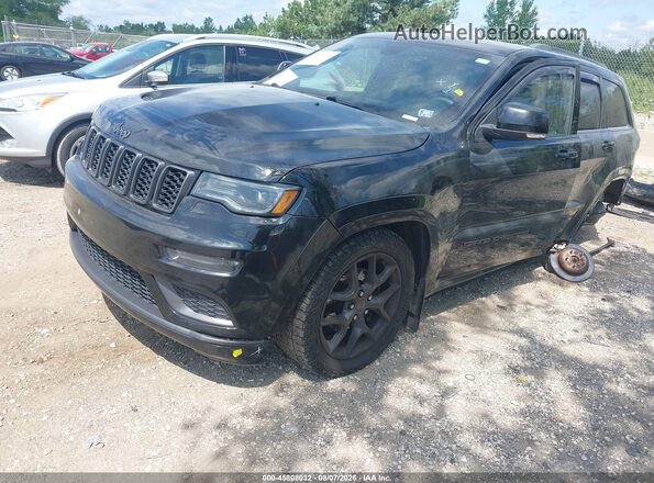 1C4RJFBG1KC564341 2019 JEEP GRAND CHEROKEE Black წინა მარცხენა ხედი სამი მეოთხედიდან