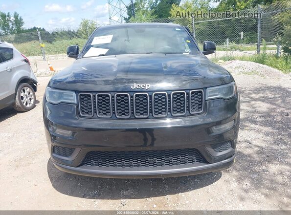 1C4RJFBG1KC564341 2019 JEEP GRAND CHEROKEE Black ხელსაწყოთა პანელის ხედი