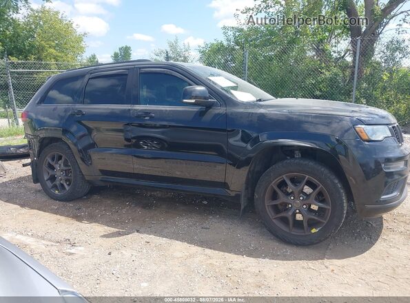 1C4RJFBG1KC564341 2019 JEEP GRAND CHEROKEE Black უკანა სალონის ხედი