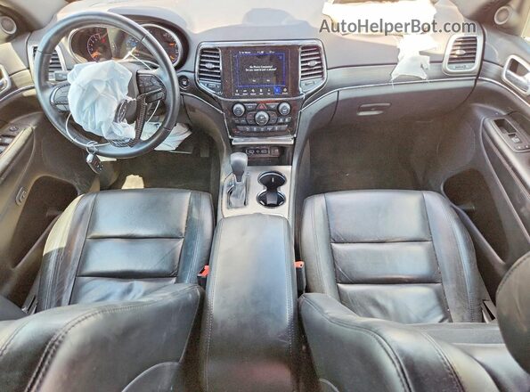 1C4RJFBG1MC867543 2021 JEEP GRAND Gray Dashboard view