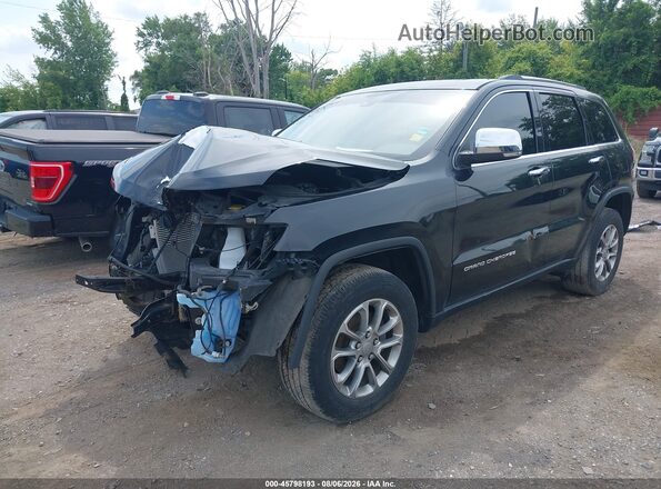 1C4RJFBG2GC324528 2016 JEEP GRAND CHEROKEE Black Przód lewy