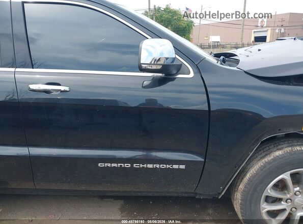 1C4RJFBG2GC324528 2016 JEEP GRAND CHEROKEE Black Widok wnętrza z tyłu