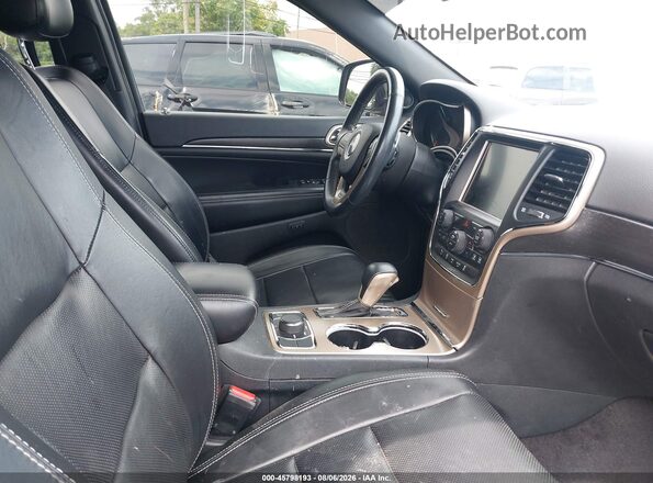 1C4RJFBG2GC324528 2016 JEEP GRAND CHEROKEE Black Widok wnętrza z przodu