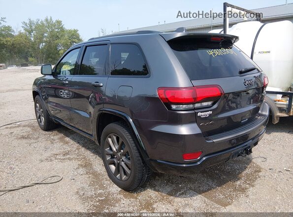 1C4RJFBG2GC427819 2016 JEEP GRAND CHEROKEE Серый Задняя левая четверть
