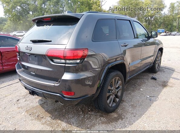 1C4RJFBG2GC427819 2016 JEEP GRAND CHEROKEE Серый Задняя правая четверть