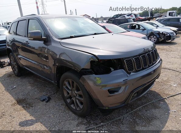 1C4RJFBG2GC427819 2016 JEEP GRAND CHEROKEE Серый Вид спереди