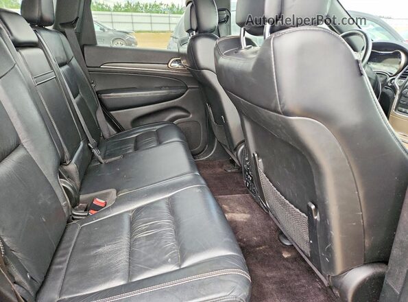 1C4RJFBG2GC443390 2016 JEEP GRAND Charcoal Rear interior view