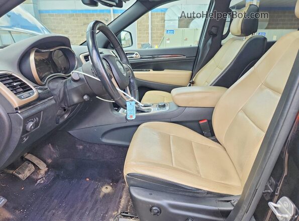 1C4RJFBG2GC493948 2016 JEEP GRAND Black Вид салону спереду