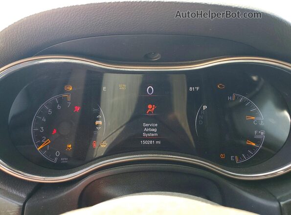 1C4RJFBG2HC808474 2017 JEEP GRAND Charcoal Սարքավորումների վահանակի տեսք