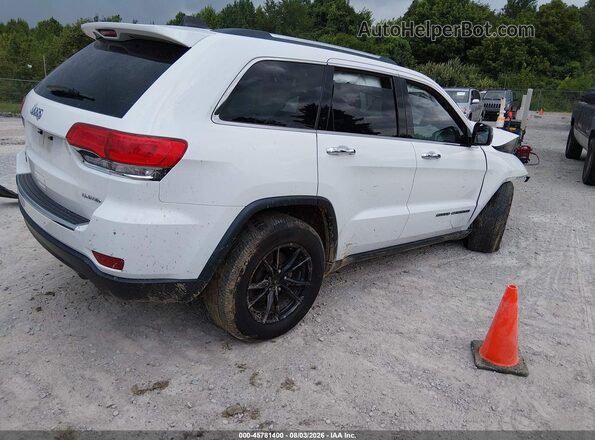 1C4RJFBG2JC431764 2018 JEEP GRAND CHEROKEE White Задня права чверть
