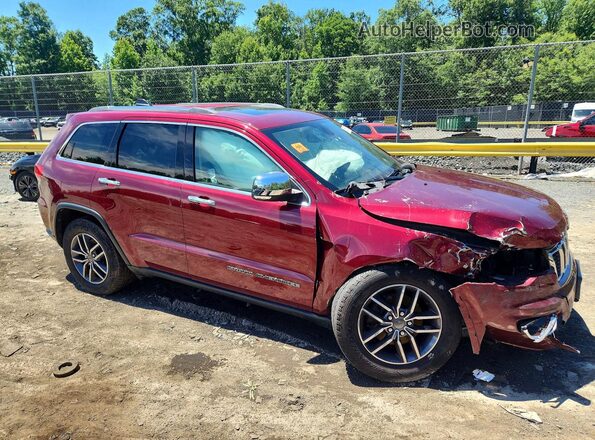 1C4RJFBG2KC694497 2019 JEEP GRAND Burgundy Front right
