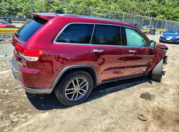 1C4RJFBG2KC694497 2019 JEEP GRAND Burgundy Rear right