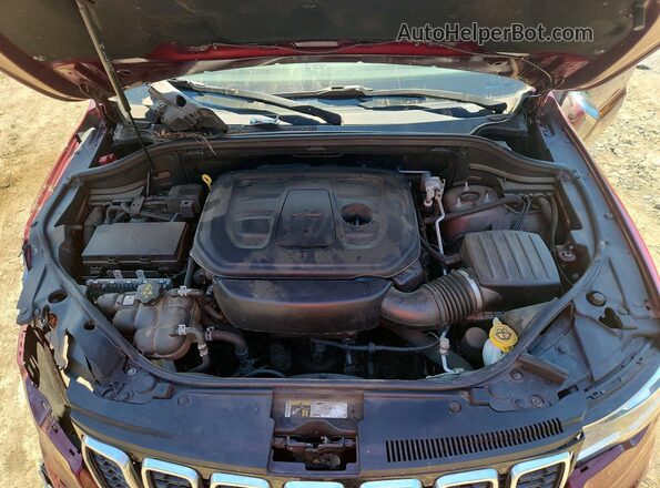 1C4RJFBG2KC694497 2019 JEEP GRAND Burgundy Engine compartment view