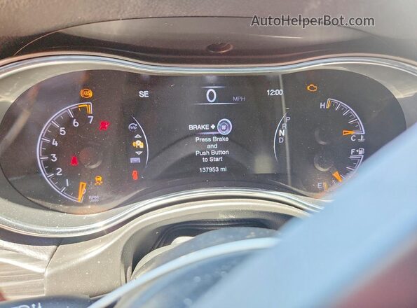 1C4RJFBG2KC694497 2019 JEEP GRAND Burgundy Instrument cluster view