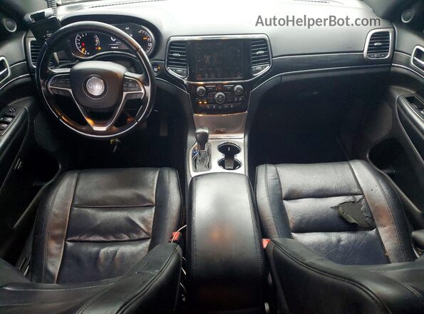 1C4RJFBG2KC714036 2019 JEEP GRAND Черный Вид панели приборов