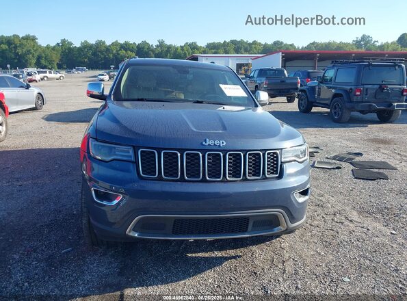1C4RJFBG2KC782515 2019 JEEP GRAND CHEROKEE Blue ხელსაწყოთა პანელის ხედი
