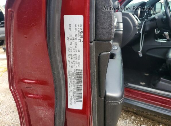1C4RJFBG2LC106017 2020 JEEP GRAND Red Vista de la etiqueta del VIN