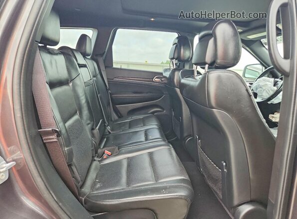 1C4RJFBG2LC170705 2020 JEEP GRAND Silver Rear interior view