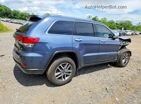 1C4RJFBG2MC620452 2021 JEEP GRAND Blue Trasero derecho